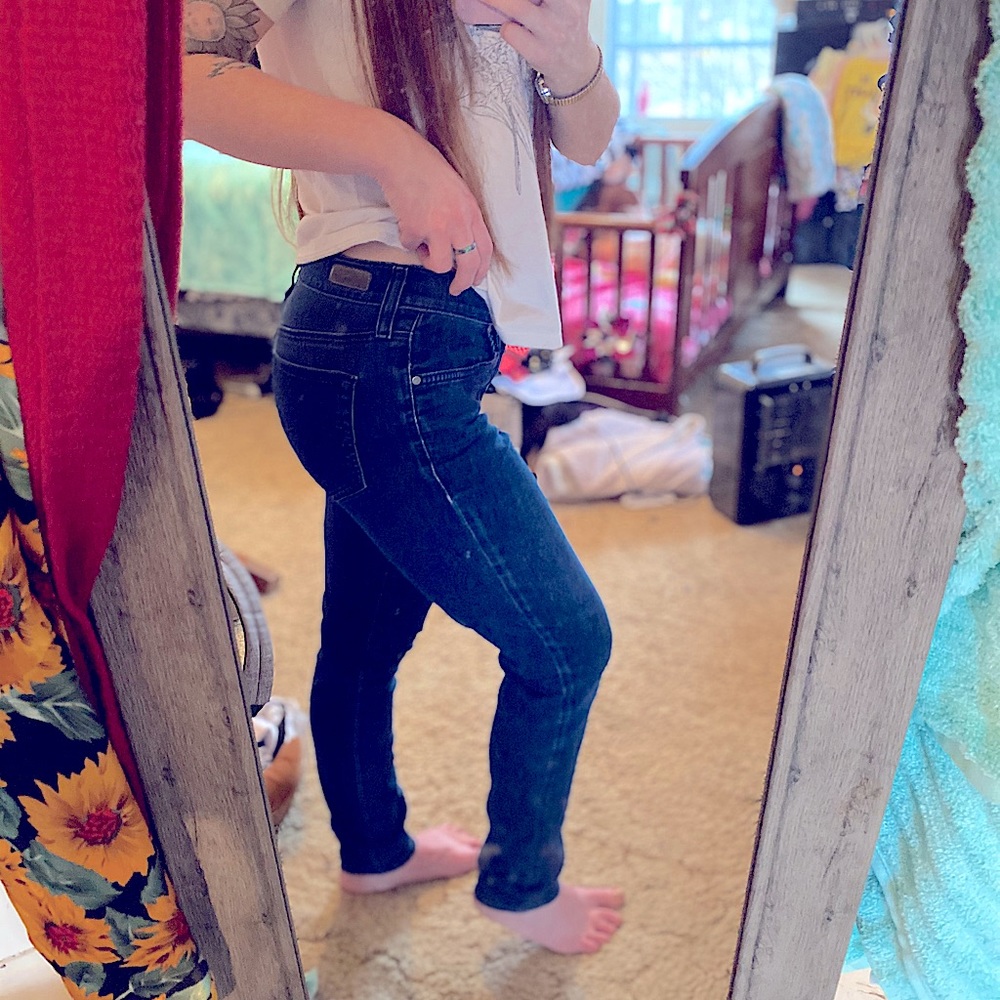 Red Engine Skinny Jeans